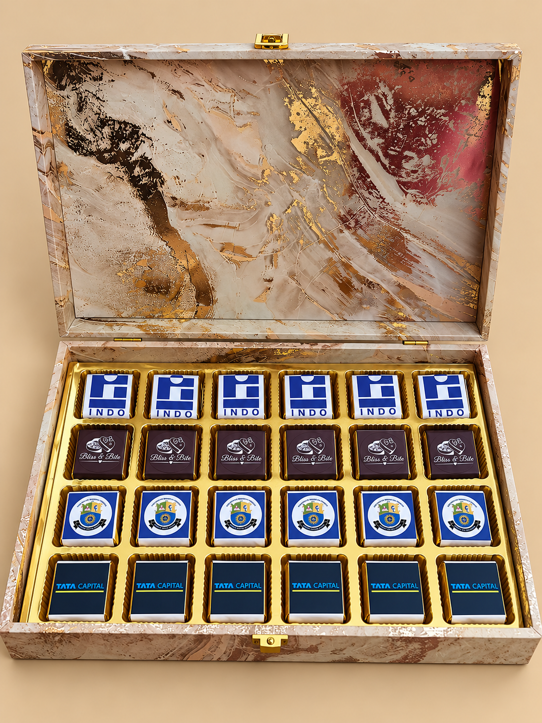 Bliss & Bite Corporate Diwali Gifting Presentation Chest